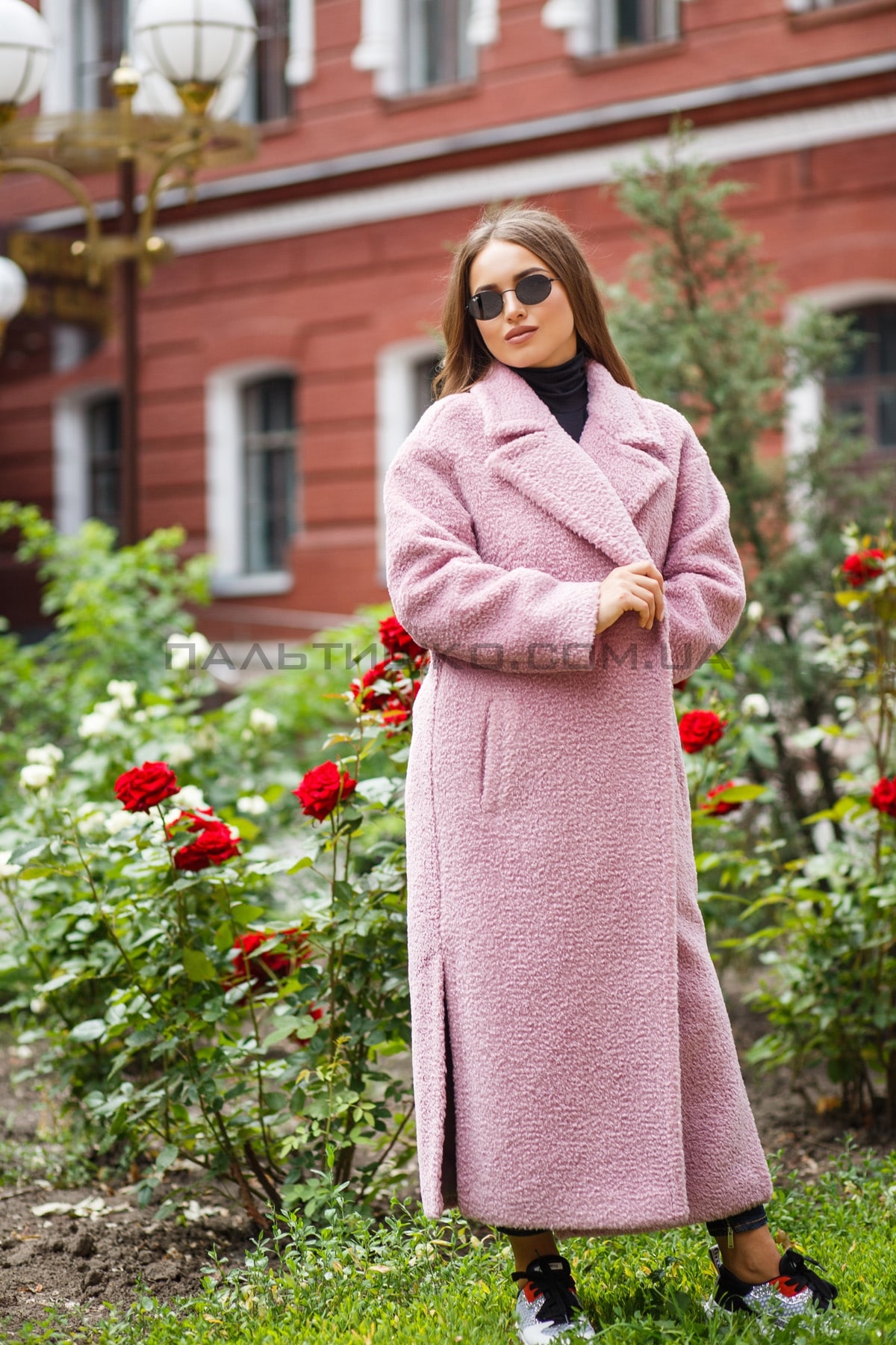  Пальто из шерсти альпаки