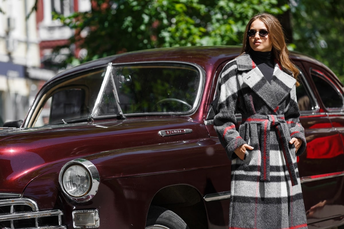  Пальто з вовни Baby suri alpaca