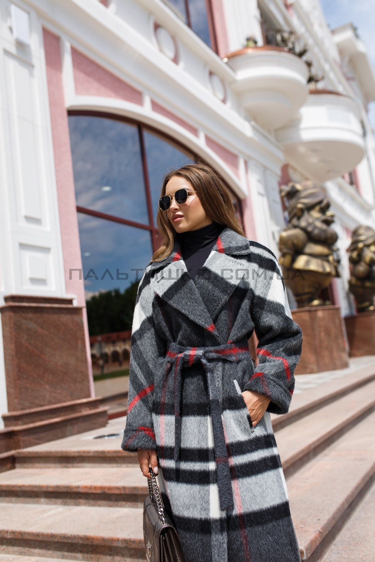  Пальто з вовни Baby suri alpaca