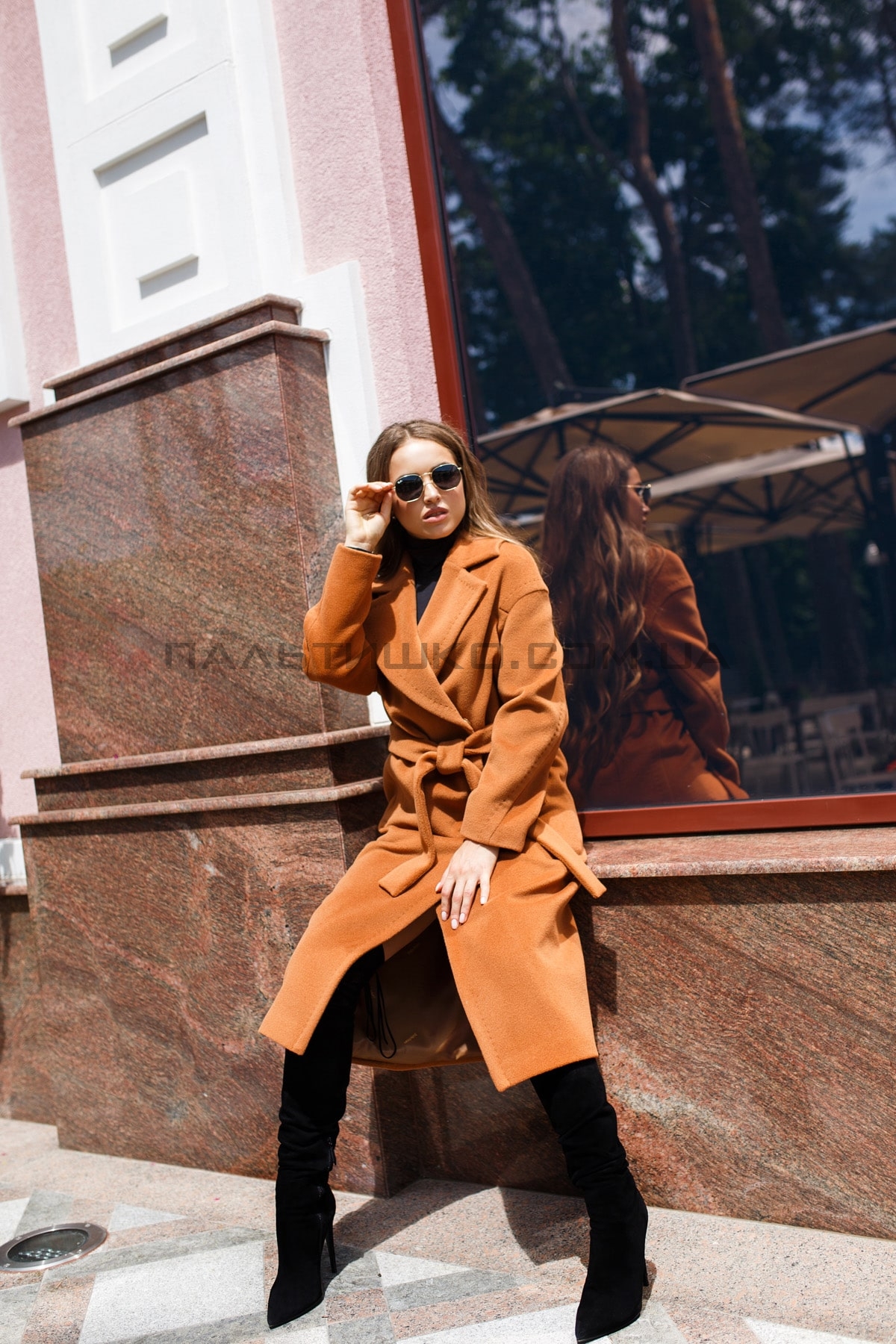  Пальто из шерсти альпаки