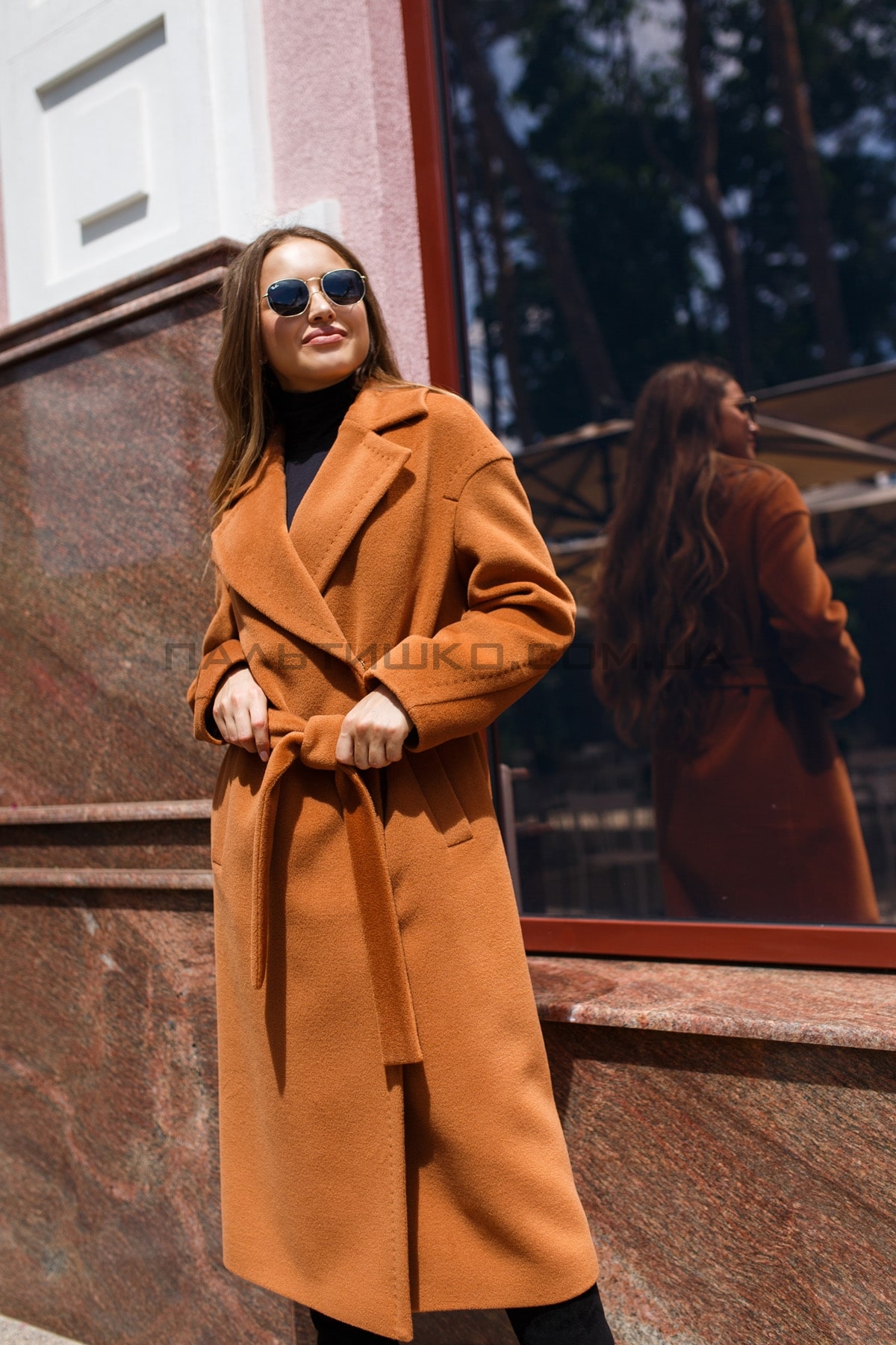  Пальто из шерсти альпаки