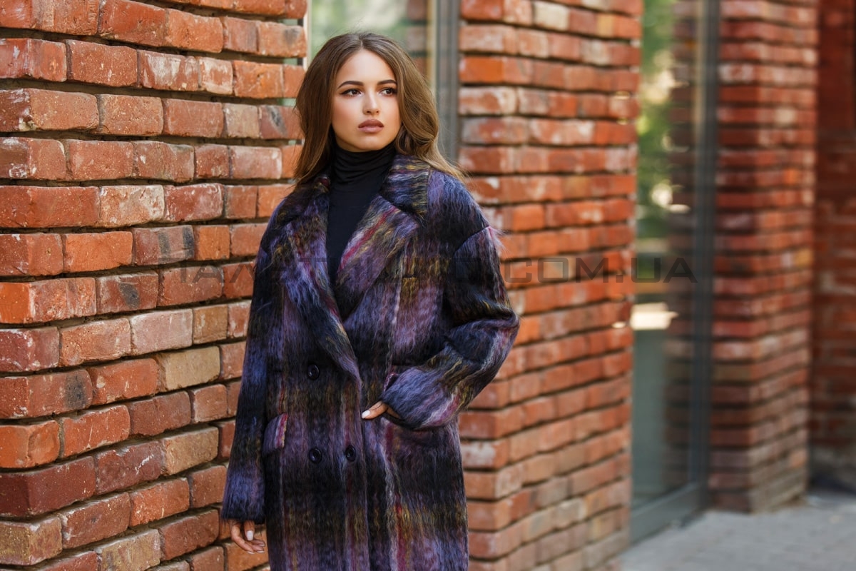  Пальто из мохера