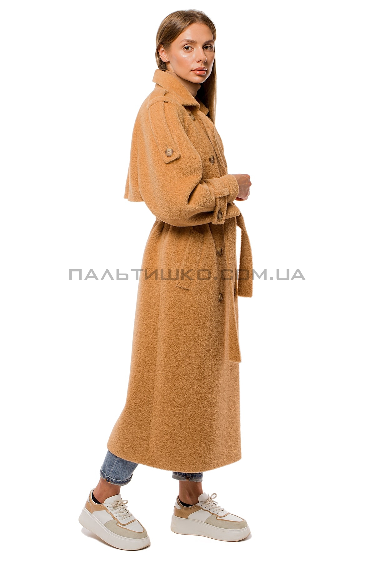  Жіноче пальто шуба руда