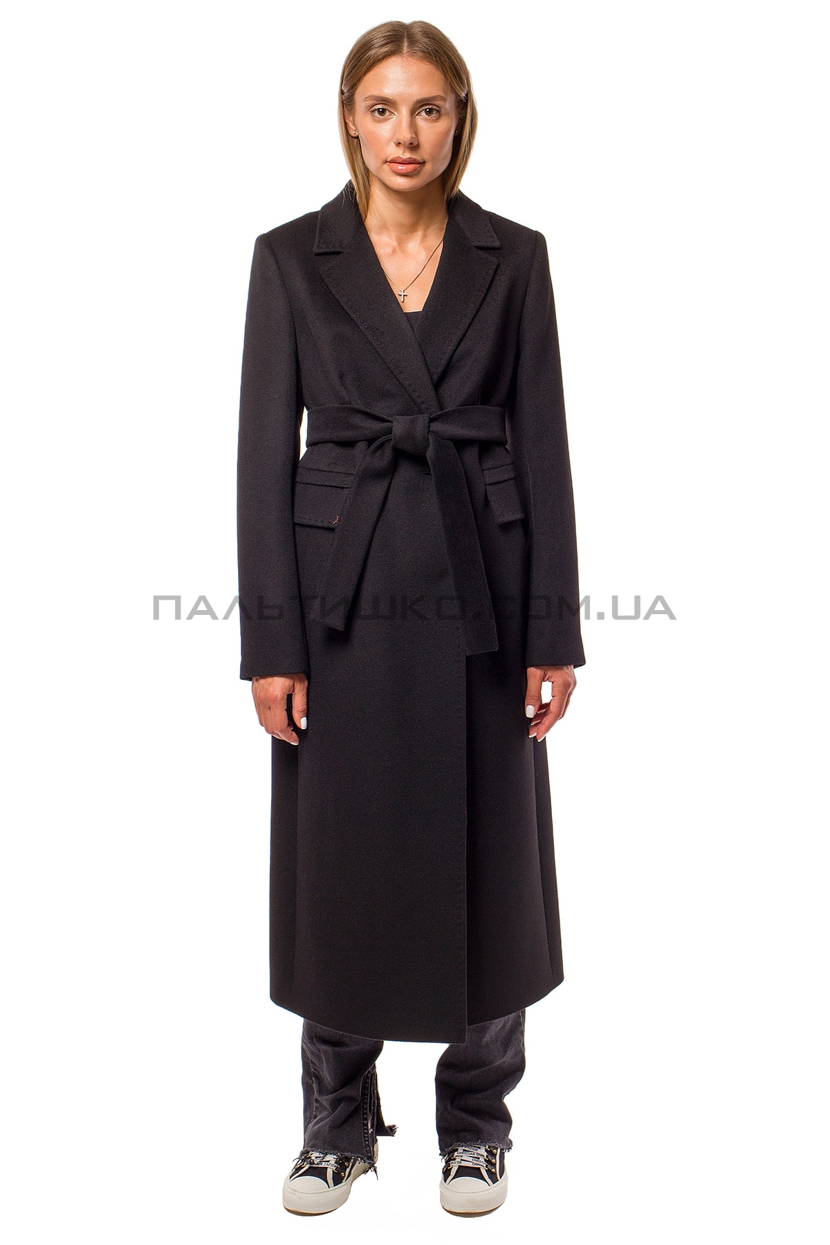  Пальто жіноче чорне