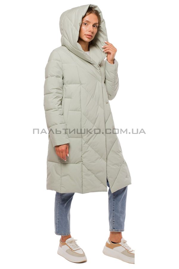 Stella Polare Жіночий пуховик сірий на утеплювачі Tinsul-M
