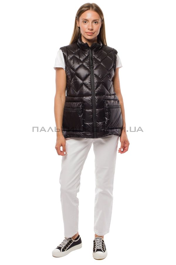 Stella Polare Жіночий жилет чорний стьобаний