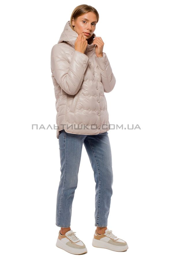 Stella Polare Жіноча сіра куртка з капюшоном